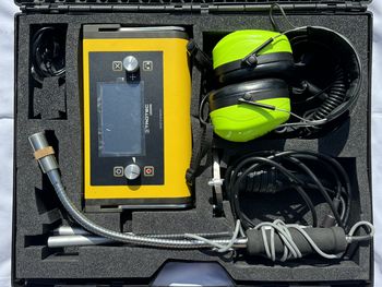 Leckortung mittels Tracergas